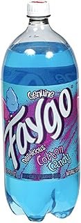 Faygo Cotton Candy Soda Pop, 2 Liter Plastic Bottle