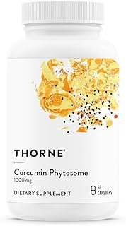 THORNE Curcumin Phytosome 1000 mg (Meriva) - Clinically Studied, High Absorption - Supports Healthy Inflammatory Response in Joints, Muscles, GI Tract, Liver, and Brain* - 60 Capsules - 30 Servings