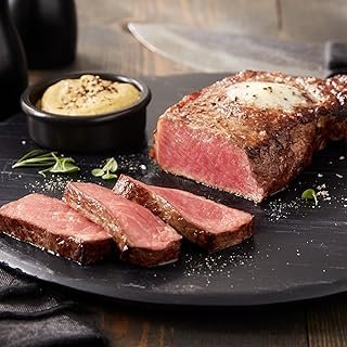 Delicious Kansas City Strip Steak, 4-count, 8 oz each - Unparalleled flavor aged up to 28 days. Restaurant-quality steaks with superior taste and tenderness from Kansas City Steak Company.