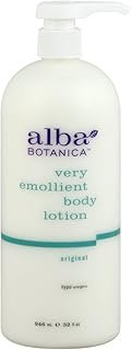 Alba Botanica Very Emollient Body Lotion, Original, 32 oz. (Packaging May Vary)