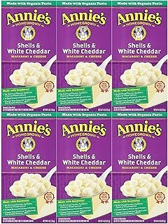 Annie's Homegrown Macaroni & Cheese, Shells & White Cheddar, 6 oz (170 g)
