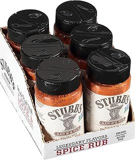 Stubb's BBQ Rub, 4.62 oz (Pack of 6)