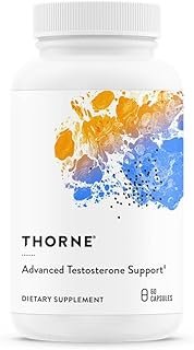 THORNE - Advanced Testosterone Support - Men's Health Supplement* - with Ashwagandha, Shilajit & Zinc - Soy, Gluten & Dairy Free - 60 Capsules