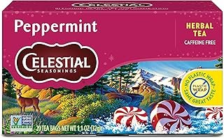 Celestial Seasonings Tea, Peppermint, 20 ct