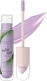 Physicians Formula Butter Glow Corrector, Neutralizes Dark Discoloration & Corrects Under-Eye Area, Infused with Illuminating & Moisture Boosting Ingredients- Yellow