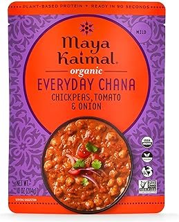 Maya Kaimal Organic Everyday Chana with Tomato + Onion, 10 OZ