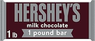 HERSHEY'S Milk Chocolate Candy Gift Bar, 1 lb