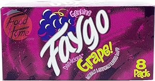 Faygo Grape! flavored soda pop. 8-pack 12-fl. oz. cans in box (1)