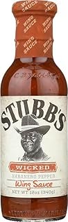 Stubb's Wicked Habanero Pepper Wing Sauce, 12 oz