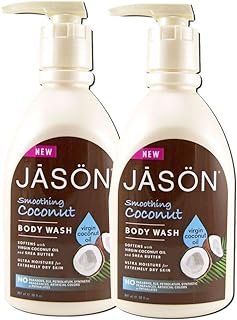 JASON Smoothing Coconut Body Wash 30 fl oz Pack of 2