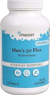 Vitacost Men's 50 Plus Multi Vitamin - 120 Tablets