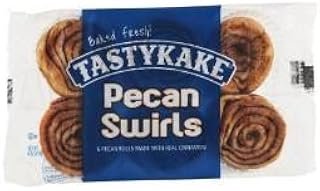 Pecan Swirls 6 Packages of 6 each - 36 total by TASTYKAKES