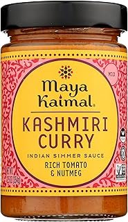 Maya Kaimal Mild Kashmiri Curry Indian Simmer Sauce, Gluten Free, Dairy Free, Vegan, All Natural, No Preservatives, 12.5 Ounce (Pack of 6)