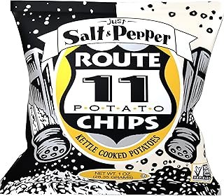 Route 11 Potato Chips Salt & Pepper 30 bags (1 oz each)