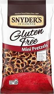 Snyder's of Hanover Gluten Free Mini Pretzels, 8 Oz Bag
