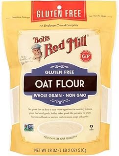 Bob's Red Mill Whole Grain Oat Flour, 1.37 Pound (Pack of 2)