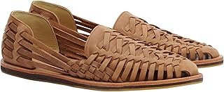 Nisolo Men's Huarache Sandals, Slip-On Comfort, Designed for Casual Everyday Wear & Any Occasion, Handwoven & Waterproof Leather, Flexible, No-Slip Rubber Sole, Runs Large