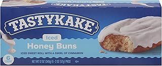 Tastykake Honey Buns 6 Count, 12 Ounce