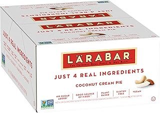 Larabar Coconut Cream Pie, Gluten Free Vegan Fruit & Nut Bar, 16 Ct