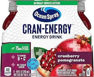 Ocean Spray Cran-Energy™ Cranberry Pomegranate Juice Drinks, 10 Fl Oz Bottles, 6 Count