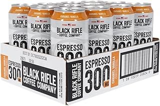 Black Rifle Coffee Company RTD (Caramel Vanilla, 15 Fl Oz (Pack of 12))