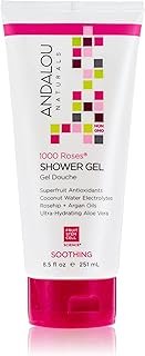 Andalou Naturals 1000 Roses Soothing Shower Gel, 8.5 Ounce