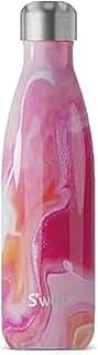 S'well Stainless Steel Water Bottle, 17oz, Rose Agate, Triple Layered Vacuum Insulated Containers Keeps Drinks Cold for 36 Hours and Hot for 18, BPA Free, Perfect for On the Go