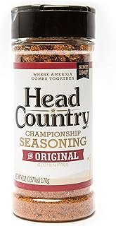 Head Country Bar-B-Q Championship Seasoning, Original, 6 Ounce - SET OF 4