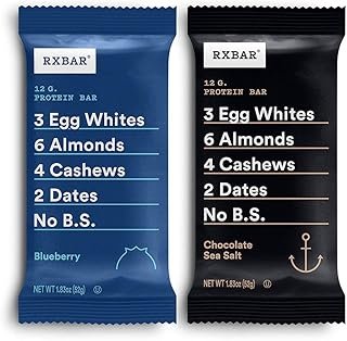 RXBAR Protein Bar, Variety Pack, 2 Flavors (24 Bars)