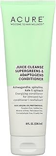 Acure Juice Cleanse Supergreens and Adaptogens Conditioner, Vegan, 8 Fluid Ounce (Pack of 1)