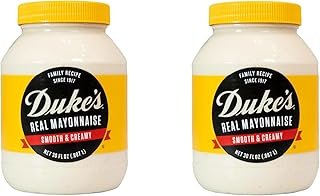 Dukes Mayonnaise 30 oz, Jar Smooth & Creamy (2 pack)