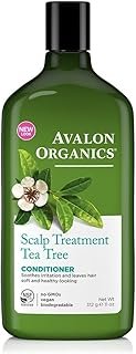 Avalon Organics Scalp Treatment Tea Tree Conditioner, 11 oz (Pack of 2)