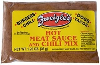 Zweigle's Hot Meat Sauce and Chili Mix