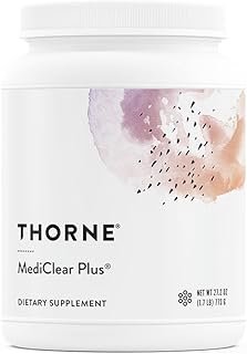 THORNE MediClear Plus - Foundational Support, Eliminate Environmental and Dietary Toxins* - Rice and Pea Protein-Based Drink Powder with a Complete Multivitamin-Mineral Profile - 27.2 Oz