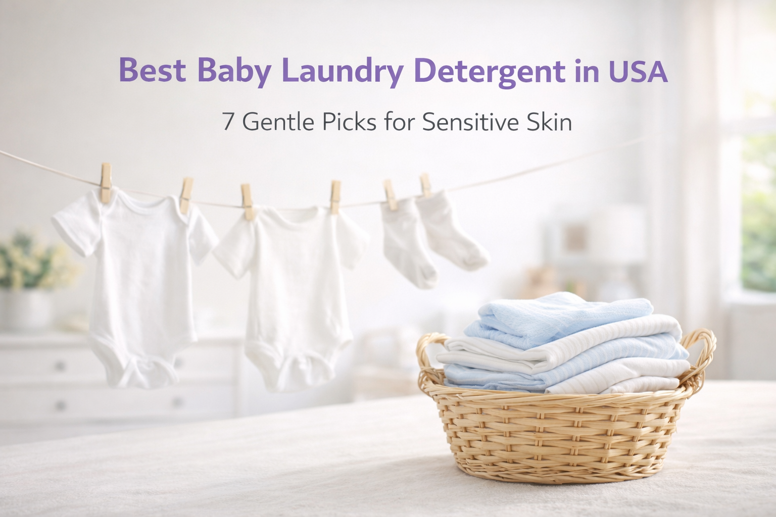 Best Baby Laundry Detergent in 2026: 7 Gentle Picks for Sensitive Skin