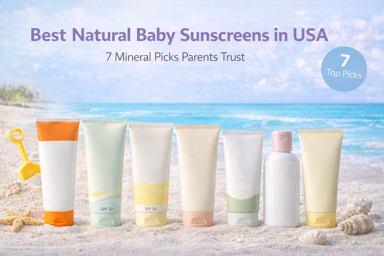 Best Natural Baby Sunscreens in 2026: 7 Mineral Picks Parents Trust