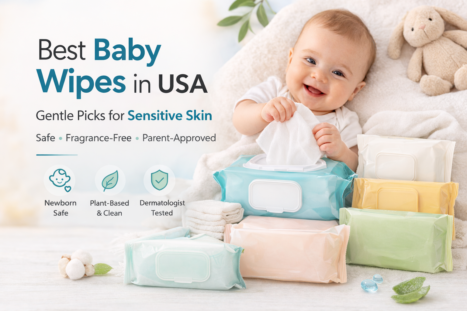 Best Baby Wipes in USA: 7 Gentle Picks for Sensitive Skin
