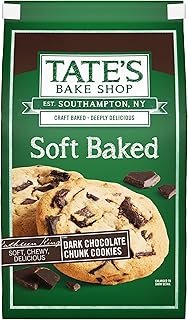 Tate's Bake Shop Soft Baked Cookies, Dark Chocolate Chunk, 8 oz