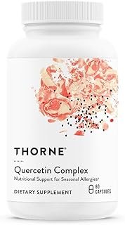 THORNE Quercetin Complex (Formerly Quercenase) - Nutritional Support for Seasonal Allergies* - 60 Capsules - 60 Servings