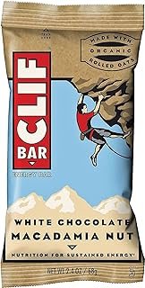 Clifbar Clifbar Clif Bars - 12 Pack White Chocolate Macadamia, One Size White Chocolate Macadamia, One Size