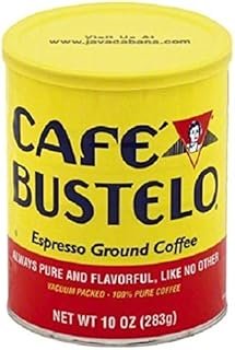 Café Bustelo Espresso Ground Coffee, 10 Ounce Cans (Pack of 3)