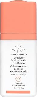 Drunk Elephant C-Tango Multivitamin Eye Cream with Deluxe Sample - 15ml Vitamin C Eye - 5ml Protini Polypeptide Cream - Clean Clinical Skincare - Cruelty-Free - Dermatologist-Tested