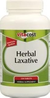 Vitacost Herbal Laxative - 250 Tablets