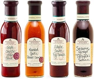 Stonewall Kitchen 4 Piece Our Classic Grille Sauce Collection