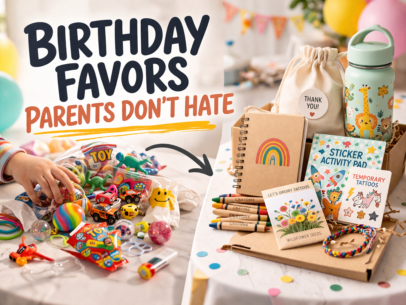 Birthday Favors Parents Don't Hate: 12 Low-Clutter Ideas for Kids' Parties