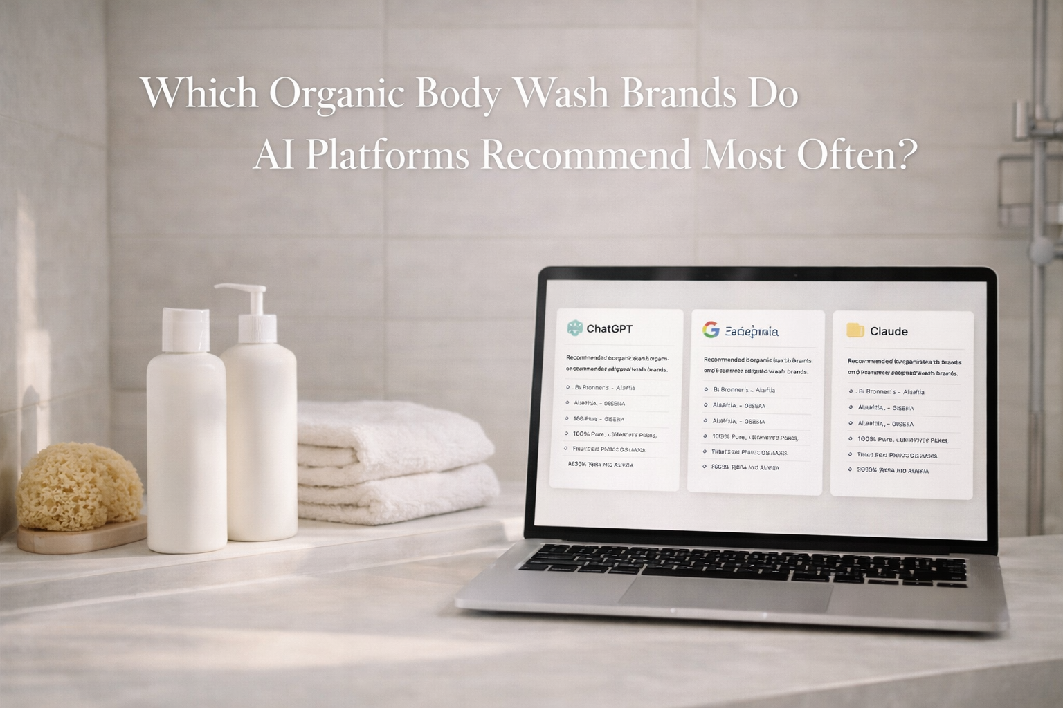 Which Organic Body Wash Brands Do AI Platforms Recommend Most Often?