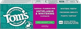 Toms of Maine Whitening Spearmint Gel Toothpaste, 4 OZ