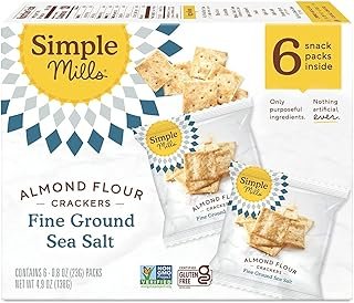 Simple Mills ALMOND FLOUR CRACKERS 20OZ (1.25LB)