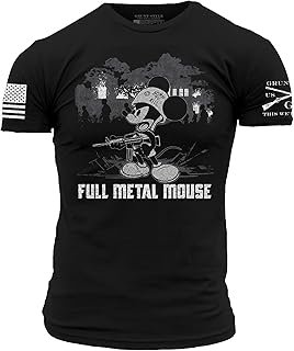 Grunt Style Full Metal Mouse Men's T-Shirt