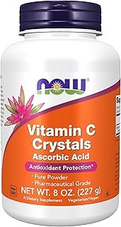 NOW Foods Supplements, Vitamin C Crystals (Ascorbic Acid) Powder , Antioxidant Protection*, 8-Ounce